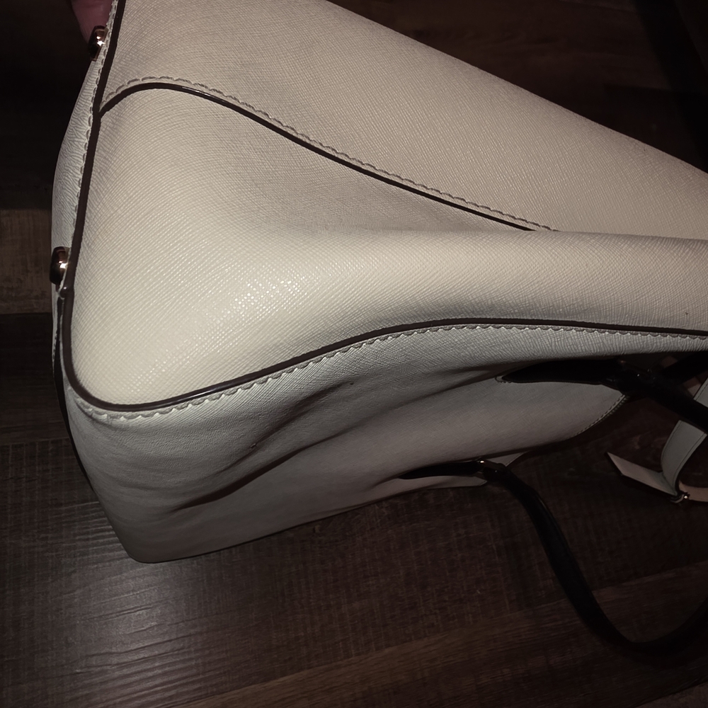 Kate Spade Cream and Black Satchel - Picture 5 of 13